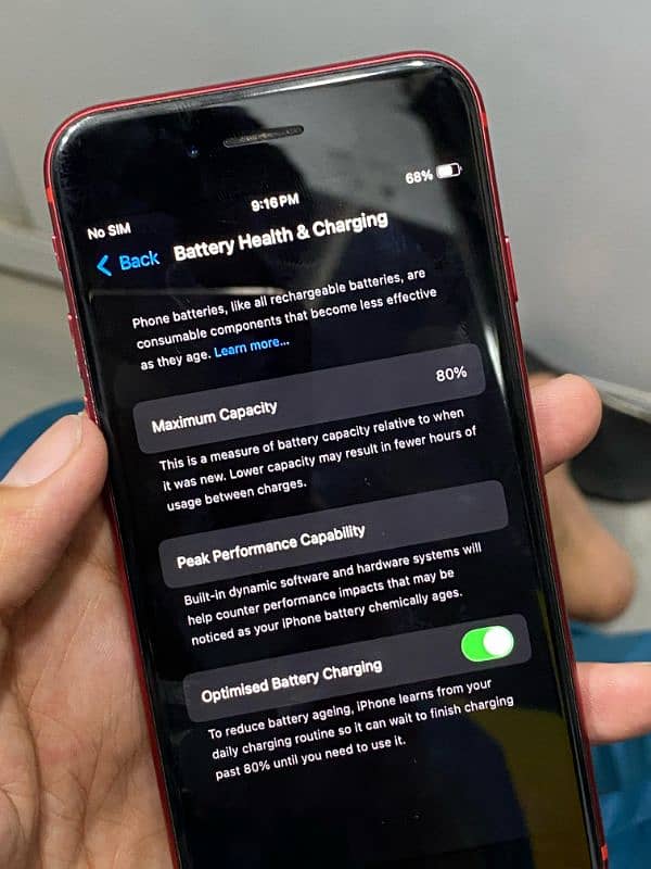 IP SE 2ND GEN / 128GB / JV SIM TIME / BATTERY 80% /ALL OK 6