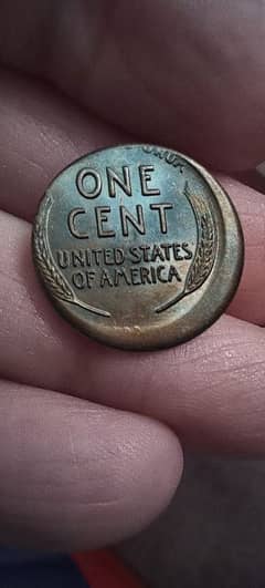 American Lincoln 1951-D VDB Copper Error wheat Penny Geniune Rare Coin