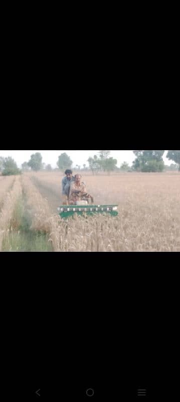 Three wheel Wheat Reaper Machine 1