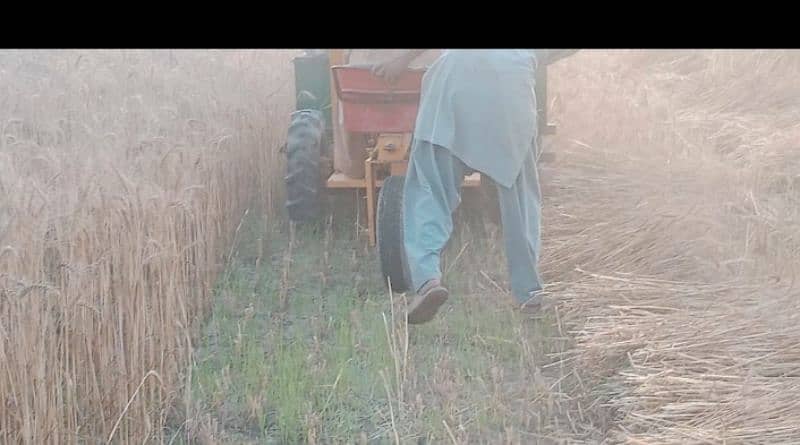 Three wheel Wheat Reaper Machine 3
