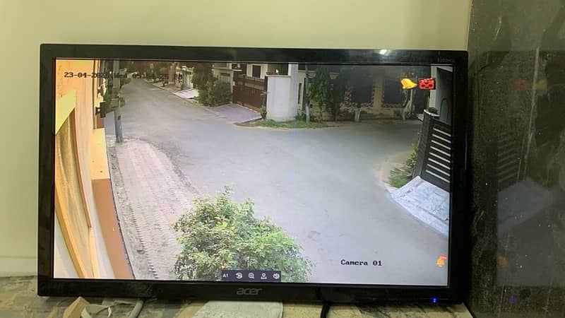 4 cameras complete setup with installation Rs 27500 2 years warranty 2