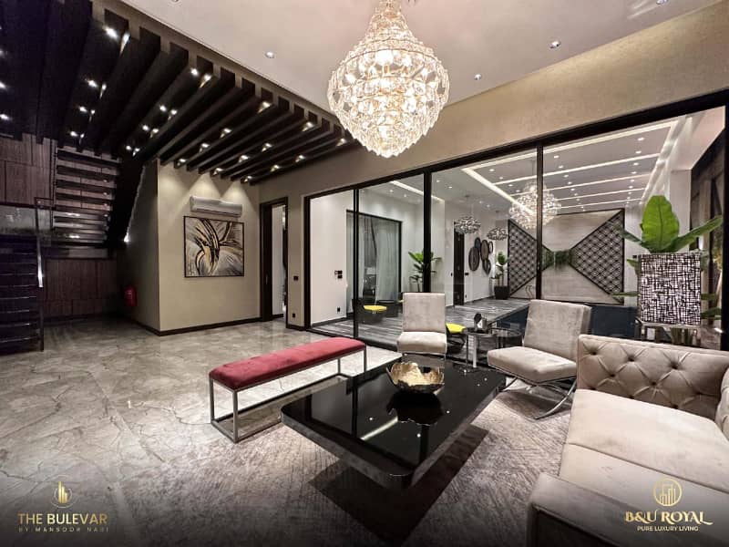 Near to Commercial Most Luxury Fully Furnished 1 Kanal House for Sale in DHA Lahore 5