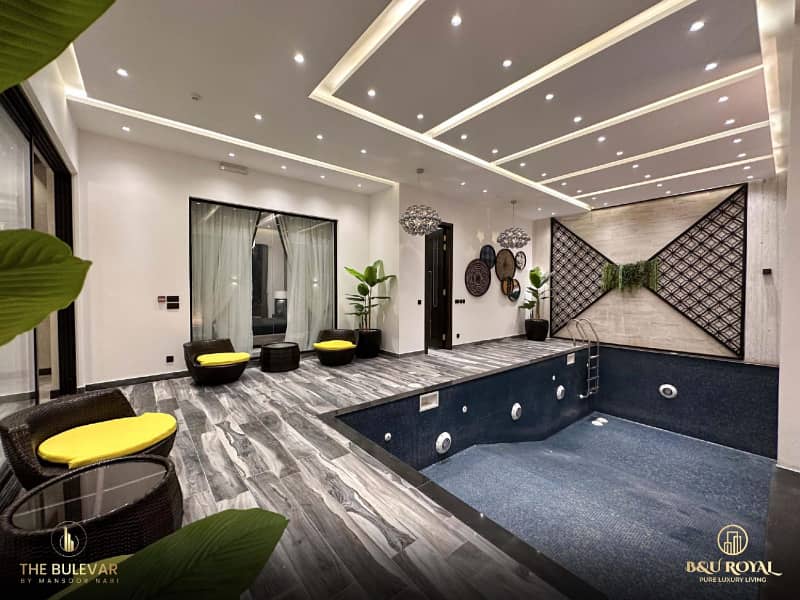 Near to Commercial Most Luxury Fully Furnished 1 Kanal House for Sale in DHA Lahore 7