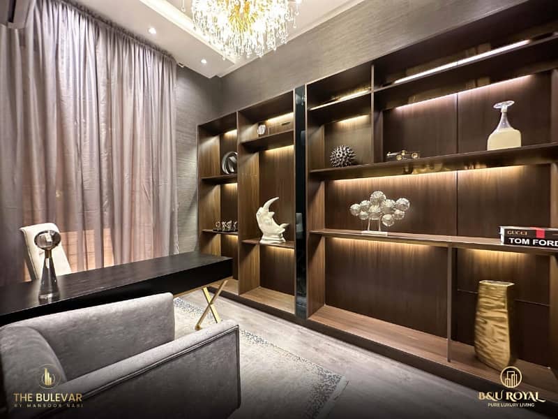 Near to Commercial Most Luxury Fully Furnished 1 Kanal House for Sale in DHA Lahore 19