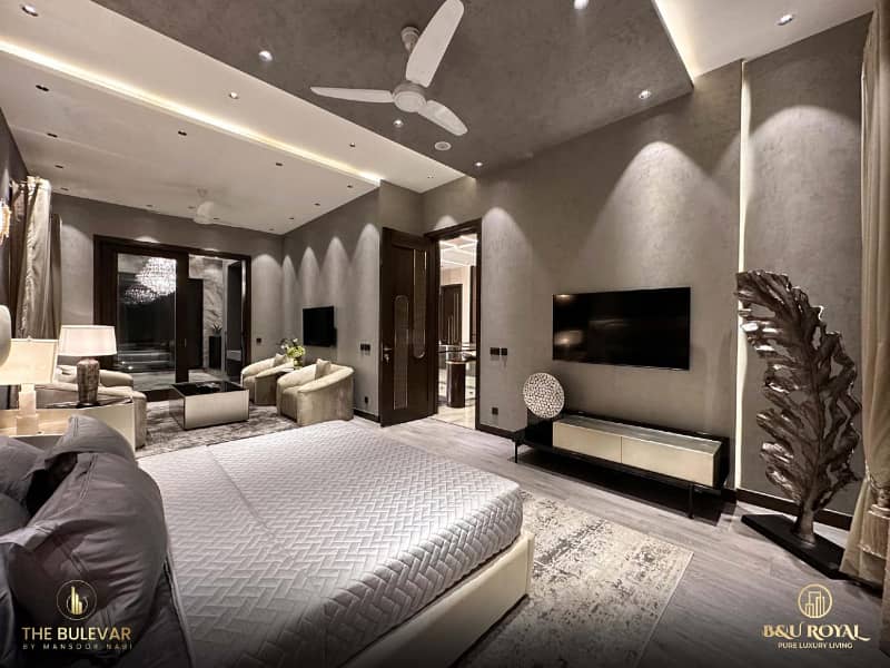 Near to Commercial Most Luxury Fully Furnished 1 Kanal House for Sale in DHA Lahore 23