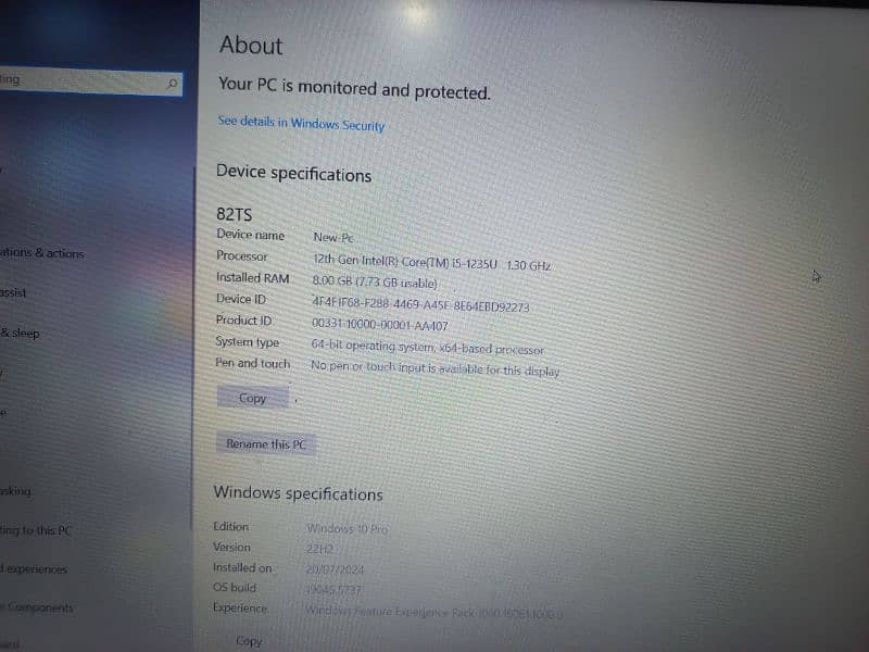 Lenovo Gaming 12 Genetation Laptop For Sale 3