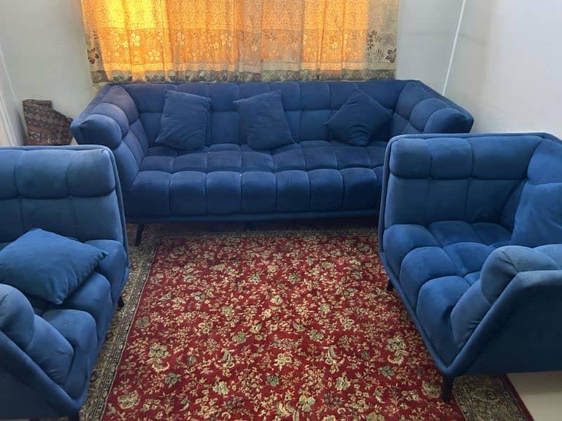 5 seater jumbo size sofa set 0