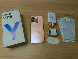 Vivo y28 7Month used 8/128 full box not open not repair 0