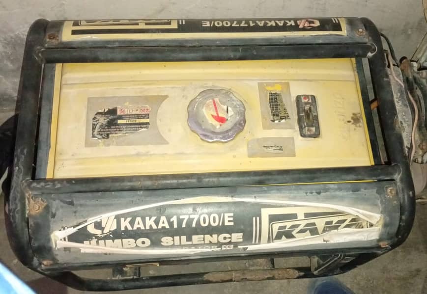 KAKA Generator model 17700E- 3.5KV slightly used Urgent Sale 3