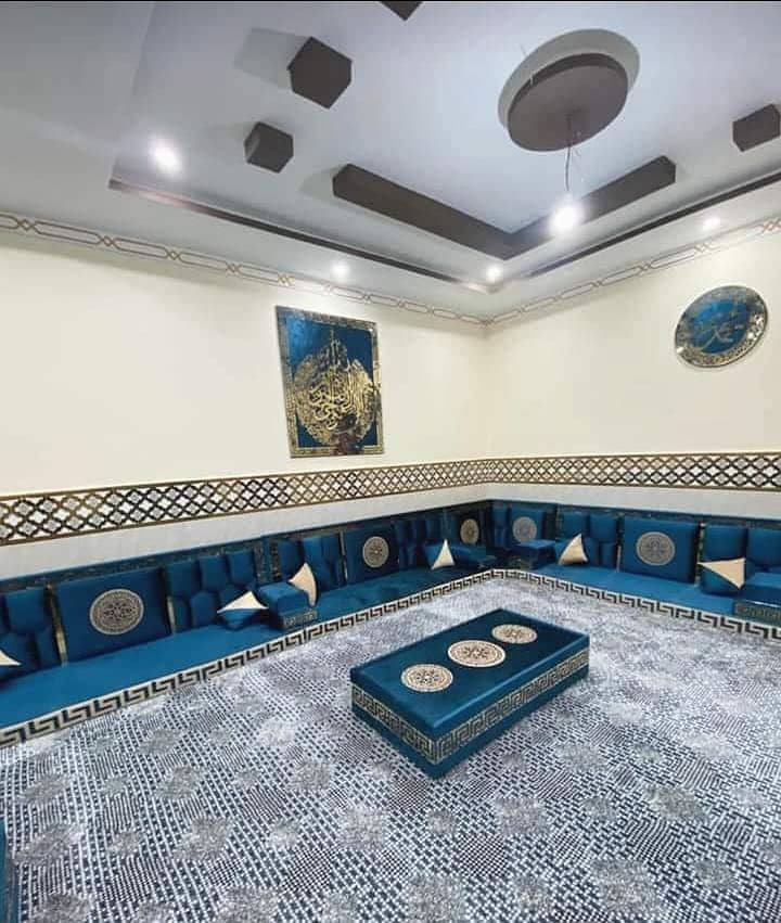 majlis sofa/Arabic Majlis/Arbi Sofa/ running foot 0316 9621351 14