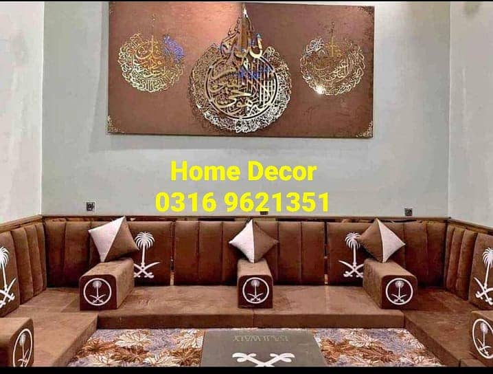 majlis sofa/Arabic Majlis/Arbi Sofa/ running foot 0316 9621351 18