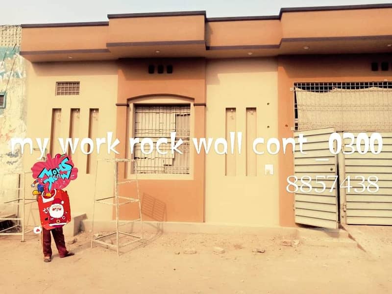 Rock Wall,Paint & Re-paint Work, Furniture polish, Paint Polish, 5