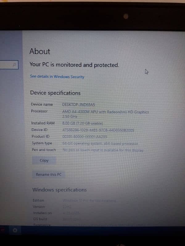 Hp ProBook mt41 5