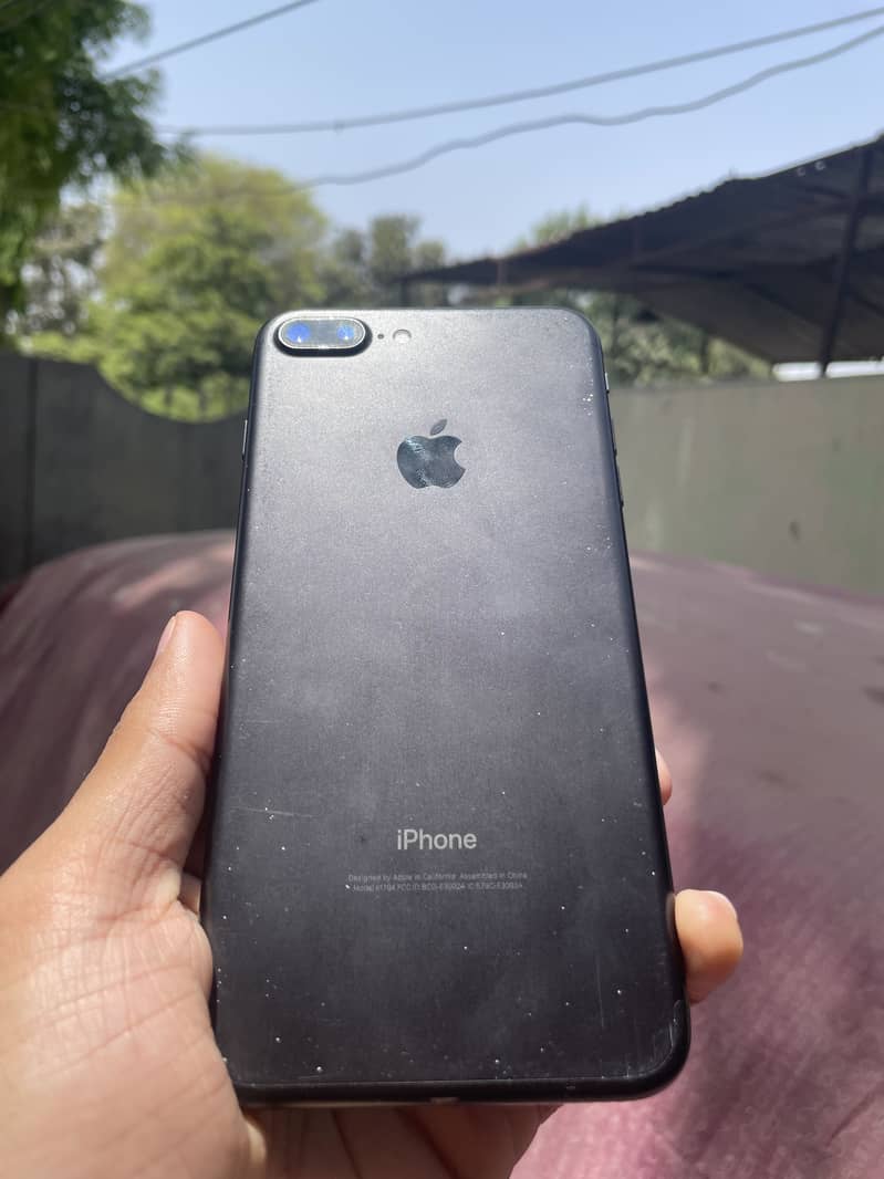 iPhone 7 plus PTA Approved 256gb all okay 0