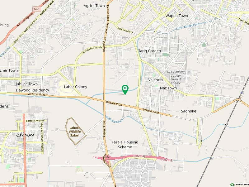 5 Marla Plot Available for sale in Iqbal Avenue Phase 4 Lahore 0