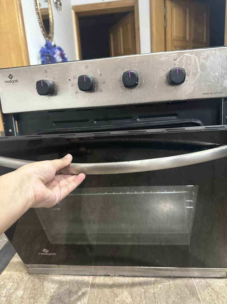 Nasgas Electric/Gas oven 0