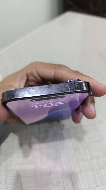 Iphone 14 Pro Purple with Box Non Pta 5