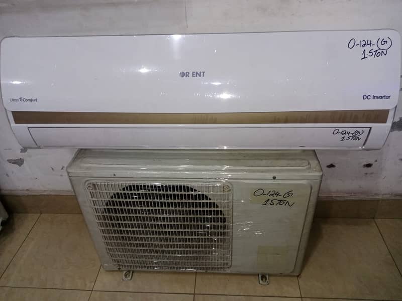 ORient 1.5 ton dc inverter O124G year warranty(0306=4462/443)Wowset 0