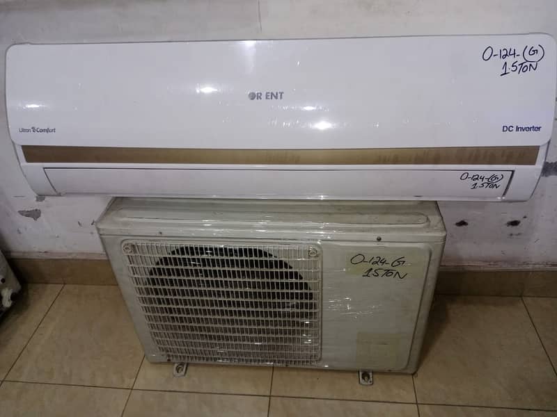 ORient 1.5 ton dc inverter O124G year warranty(0306=4462/443)Wowset 1