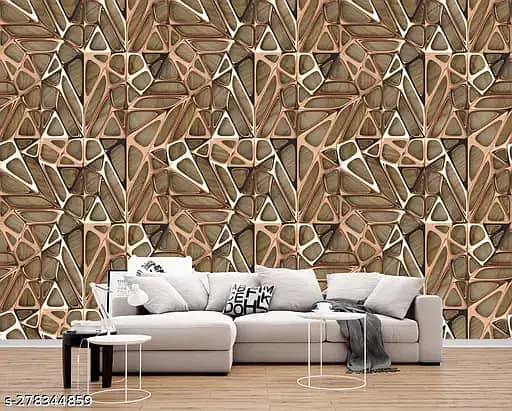 Wallpapers / Vinyl Floor / 3D Wallpaper / Wooden Floor/ Grass / Blind 3