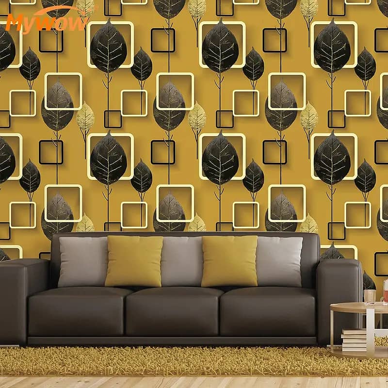 Wallpapers / Vinyl Floor / 3D Wallpaper / Wooden Floor/ Grass / Blind 5