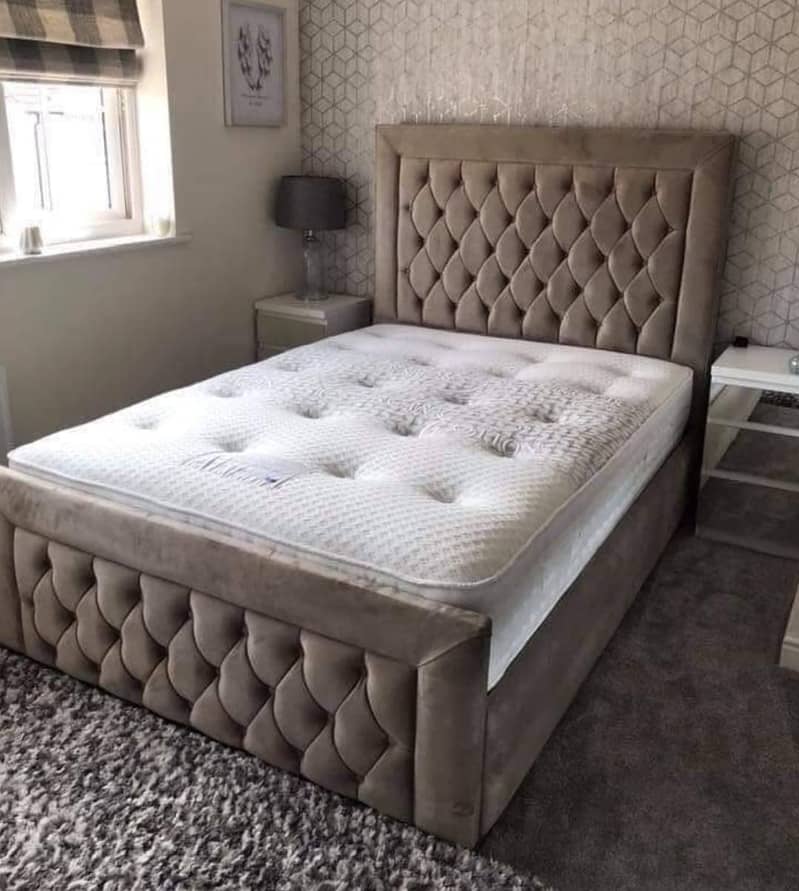 bed / wooden bed / bed set / dreesing table / furniture 10