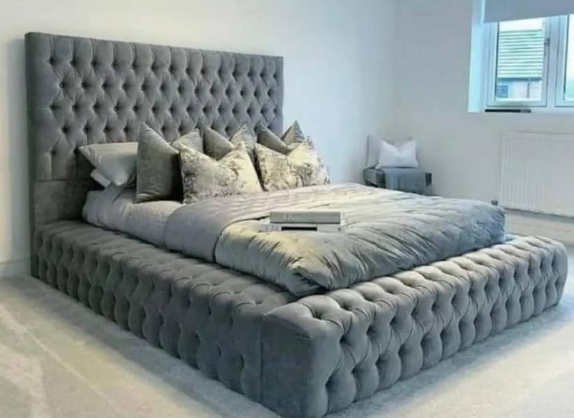 bed / wooden bed / bed set / dreesing table / furniture 6