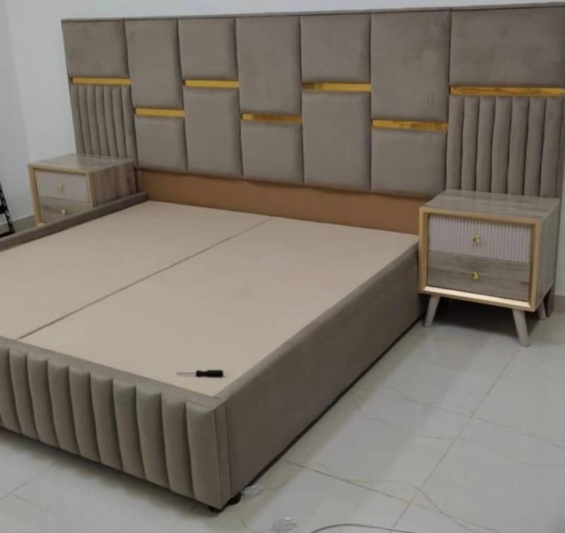 bed / wooden bed / bed set / dreesing table / furniture 8