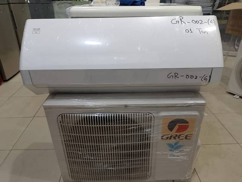 Gree pular 1 ton dc inverter GR005 year warranty(0306=4462/443)wowset 3