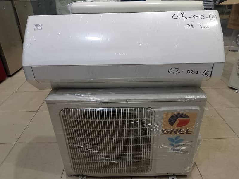 Gree pular 1 ton dc inverter GR005 year warranty(0306=4462/443)wowset 7