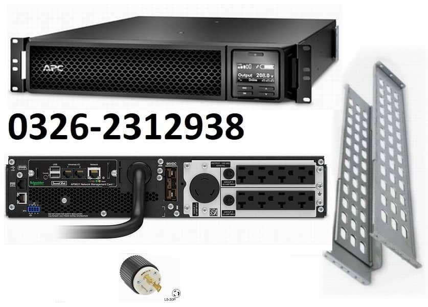 APC UPS 1KVA 2KVA 3KVA 4KVA 5KVA SMC SURT SRT SUA WITH WARRANTY 3