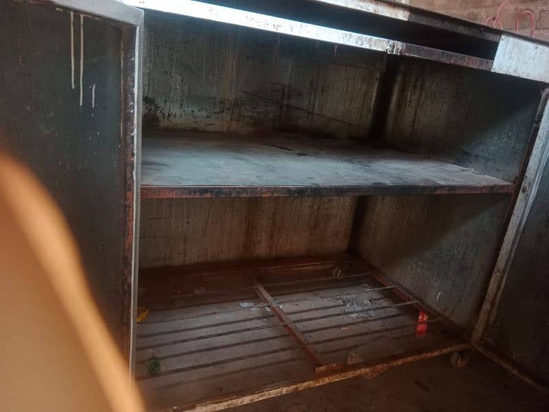 burger shawarms counter for sale . . . totally made of iron. 3