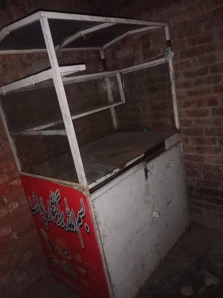 burger shawarms counter for sale . . . totally made of iron. 6