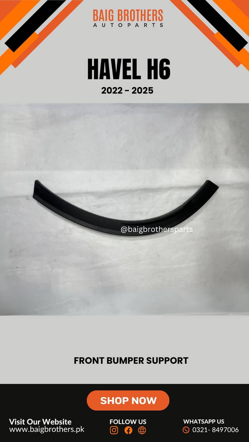 Haval H6 Hev 2.0 Awd 1.5 Turbo Bumper Show Grill Lower Lip DRL Kit Rim 4
