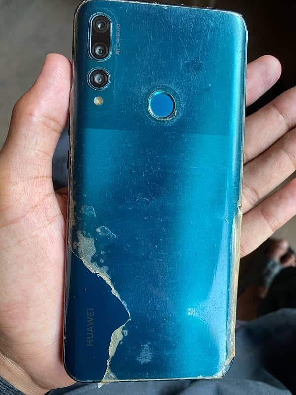 Huawei y9 prime ha 4gb ram 128gb memory ha condition 10by9 ha 1