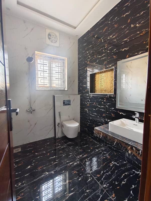 1 kanal Brand New Luxury Spanish Uppar Portion available for rent in punjab university phase 1 1
