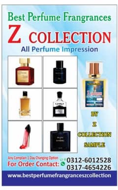 z collection bast perfumes 50 ml