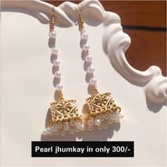 Earrings and necklace