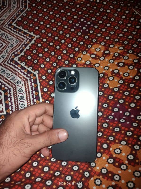 Iphone 15 pro max with box 256GB JV 0