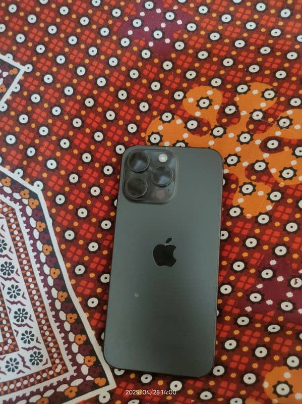 Iphone 15 pro max with box 256GB JV 2