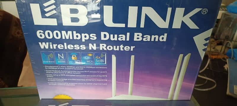 WiFi Router LB-Link 600Mbps 1