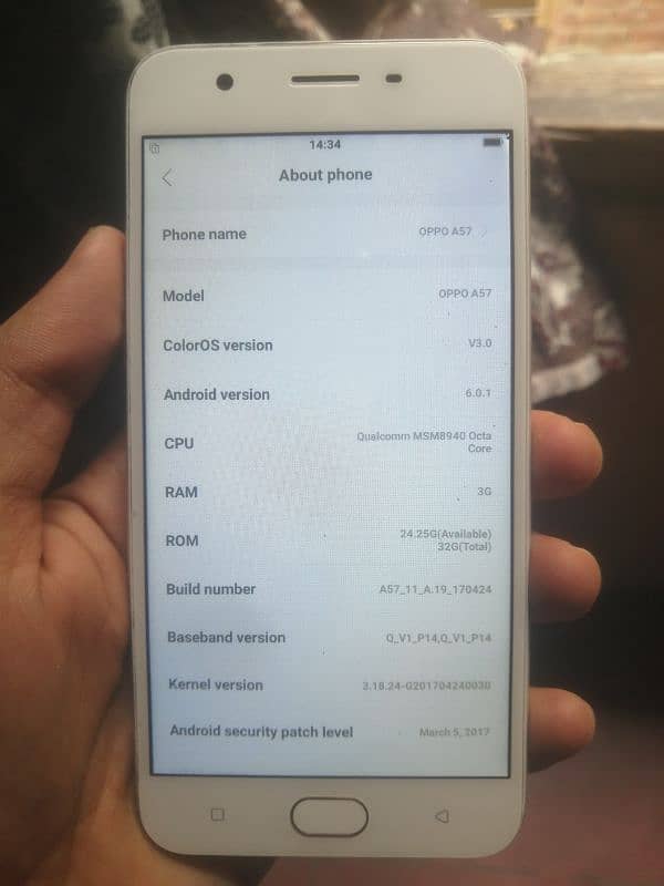 Oppo a57 32/3gb ram 4G 10/10 Best for Hotspot and normal use 2