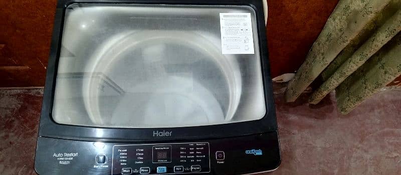 Haier fully automatic washer+drier 3