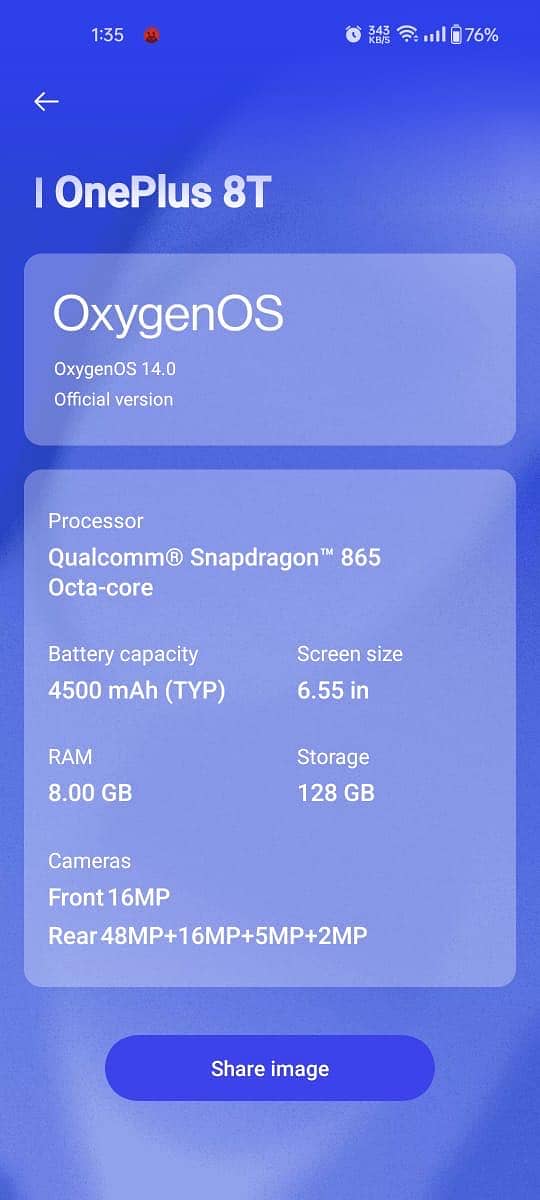 One plus 8t dual sim 2