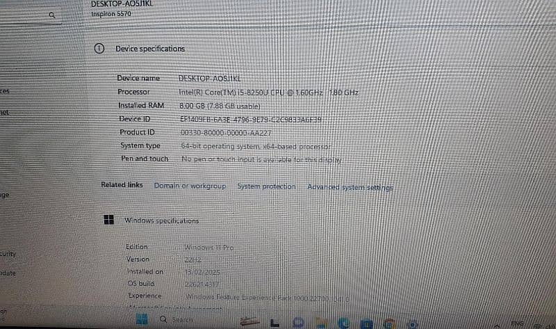 Laptop Dell 5
