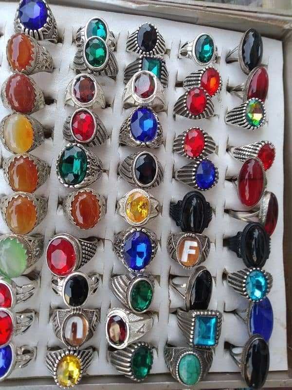 Vintage-Style Men's Rings with Striking Stones – Affordable and Unique 0
