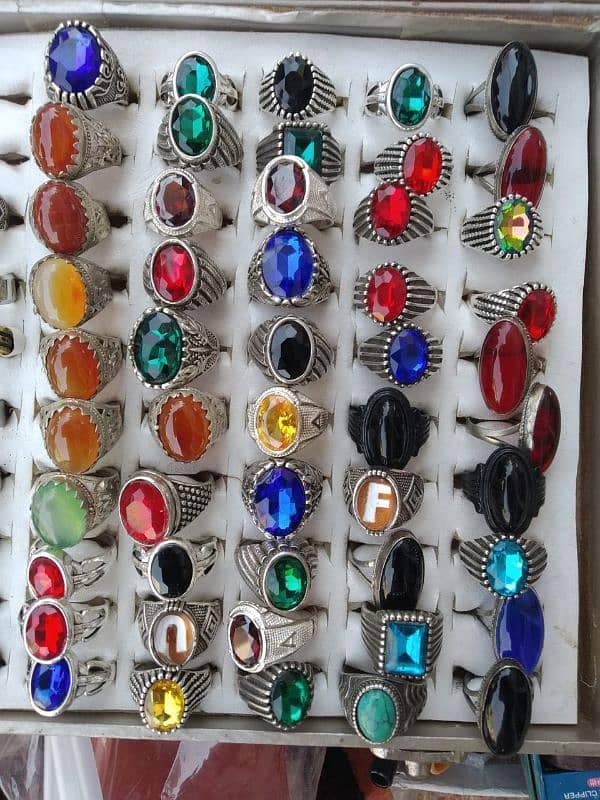 Vintage-Style Men's Rings with Striking Stones – Affordable and Unique 1