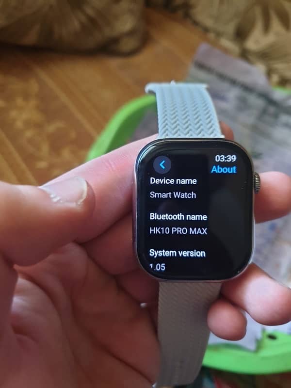 ORIGINAL WEARFIT WATCH HK10 PRO MAX 5
