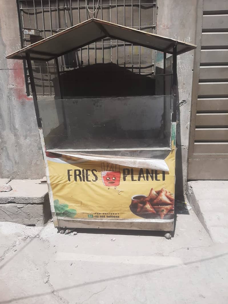 Steel counter for fries 0