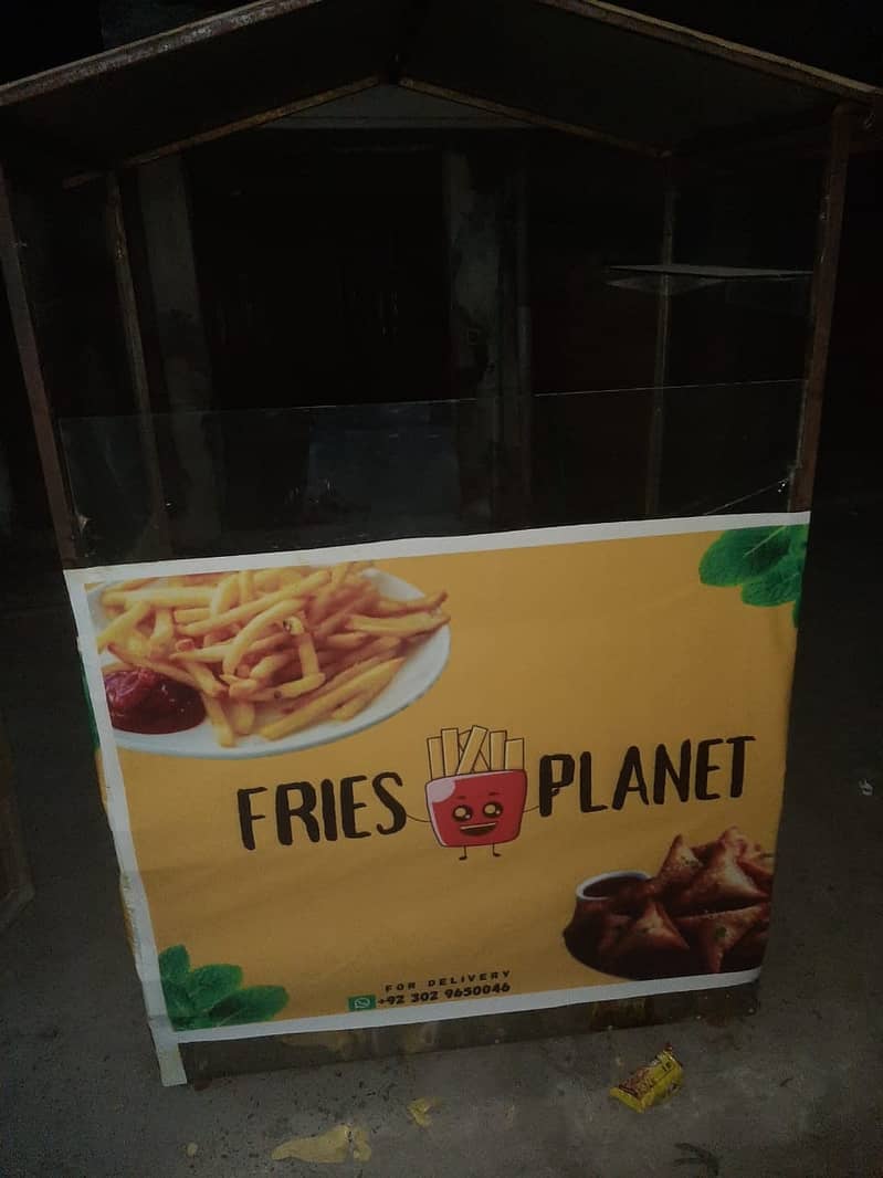 Steel counter for fries 2